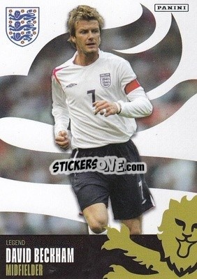 Sticker David Beckham - The Best of England 2022 - Panini