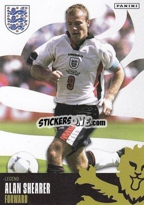 Sticker Alan Shearer - The Best of England 2022 n. 48 - Panini