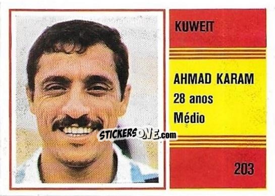 Sticker Ahmad Karam