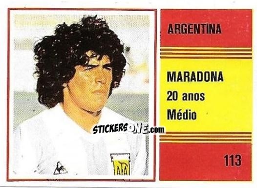 Sticker Diego Maradona