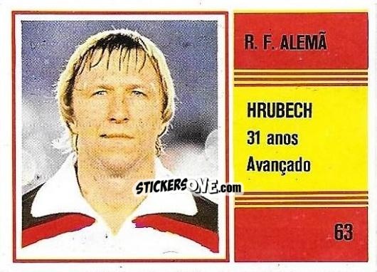 Sticker Horst Hrubesch