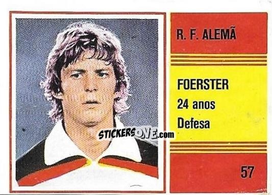 Sticker Karl-Heinz Forster