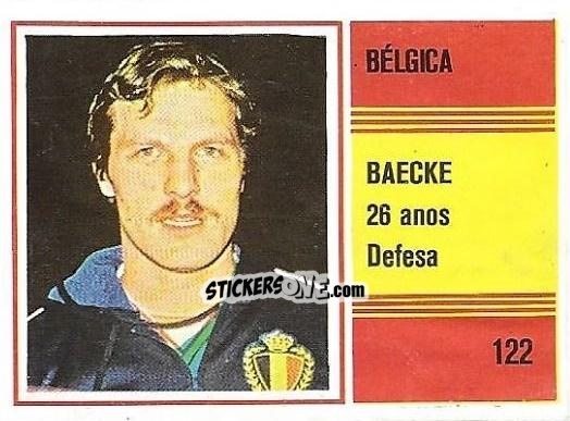 Sticker Marc Baecke