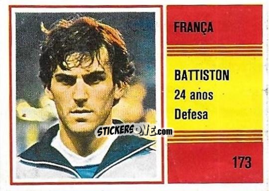 Sticker Patrick Battiston
