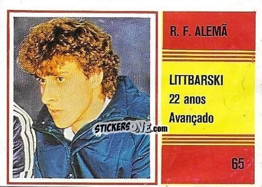 Sticker Pierre Littbarski