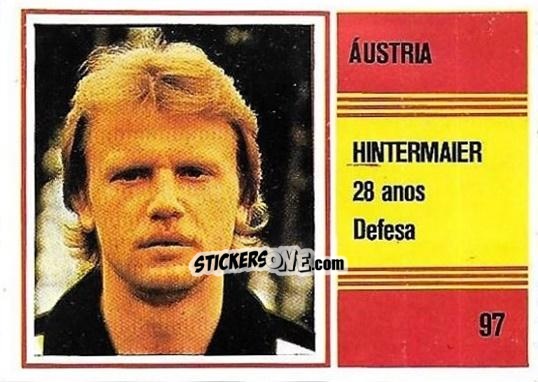 Sticker Reinhold Hintermaier