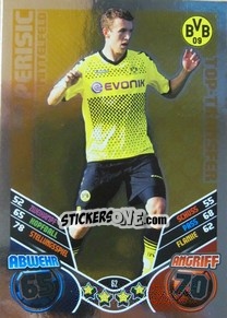 Sticker Ivan Perisic - German Football Bundesliga 2011-2012. Match Attax n. 62 - Topps