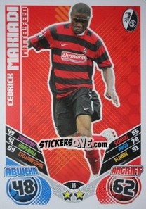 Cromo Cedrick Makiadi - German Football Bundesliga 2011-2012. Match Attax - Topps