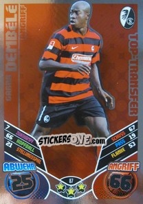 Sticker Garra Dembele - German Football Bundesliga 2011-2012. Match Attax - Topps