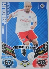 Figurina David Jarolim - German Football Bundesliga 2011-2012. Match Attax - Topps