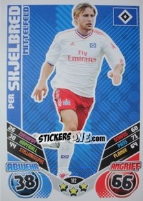 Sticker Per Skjelbred - German Football Bundesliga 2011-2012. Match Attax - Topps