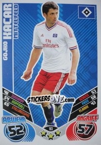 Figurina Gojko Kacar - German Football Bundesliga 2011-2012. Match Attax - Topps