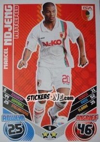 Figurina Marcel Ndjeng - German Football Bundesliga 2011-2012. Match Attax - Topps