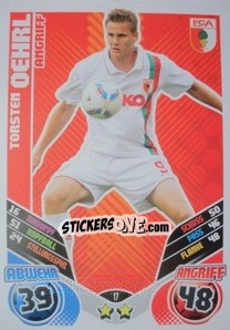 Sticker Torsten Oehrl - German Football Bundesliga 2011-2012. Match Attax - Topps