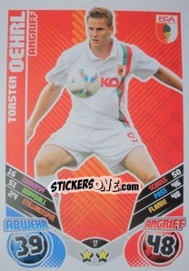 Figurina Torsten Oehrl - German Football Bundesliga 2011-2012. Match Attax - Topps