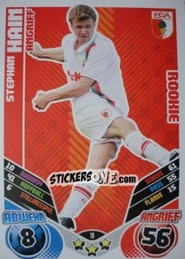 Sticker Stephan Hain - German Football Bundesliga 2011-2012. Match Attax - Topps
