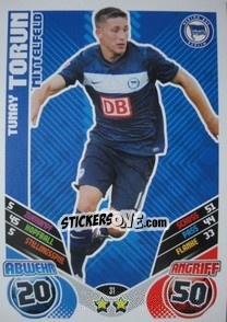Figurina Tumay Torun - German Football Bundesliga 2011-2012. Match Attax - Topps