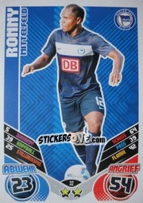 Sticker Ronny - German Football Bundesliga 2011-2012. Match Attax n. 32 - Topps