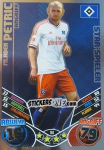 Figurina Mladen Petric - German Football Bundesliga 2011-2012. Match Attax - Topps