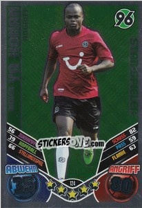 Cromo Didier Ya Konan - German Football Bundesliga 2011-2012. Match Attax - Topps