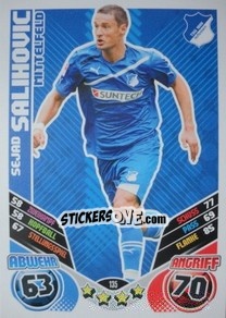 Sticker Sejad Salihovic - German Football Bundesliga 2011-2012. Match Attax n. 135 - Topps