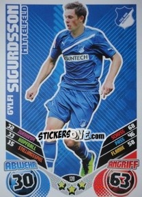 Sticker Gylfi Sigurdsson - German Football Bundesliga 2011-2012. Match Attax n. 139 - Topps