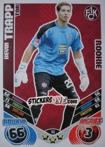 Sticker Kevin Trapp - German Football Bundesliga 2011-2012. Match Attax n. 145 - Topps