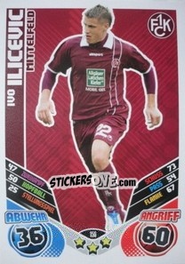Sticker Ivo Ilicevic - German Football Bundesliga 2011-2012. Match Attax n. 156 - Topps