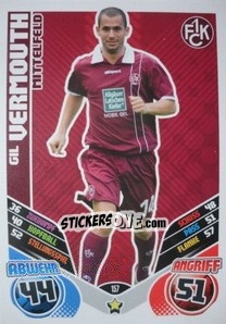Cromo Gil Vermouth - German Football Bundesliga 2011-2012. Match Attax - Topps