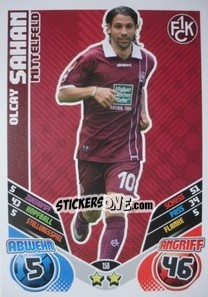 Sticker Olcay Sahan - German Football Bundesliga 2011-2012. Match Attax - Topps