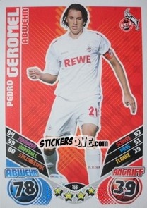 Figurina Pedro Geromel - German Football Bundesliga 2011-2012. Match Attax - Topps