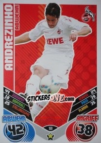 Sticker Andrezinho - German Football Bundesliga 2011-2012. Match Attax n. 169 - Topps