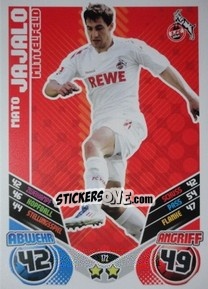 Sticker Mato Jajalo - German Football Bundesliga 2011-2012. Match Attax - Topps