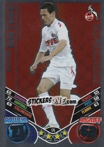 Sticker Sascha Riether - German Football Bundesliga 2011-2012. Match Attax - Topps