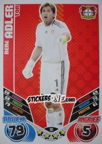 Figurina Rene Adler - German Football Bundesliga 2011-2012. Match Attax - Topps