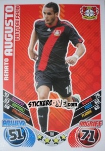 Sticker Renato Augusto - German Football Bundesliga 2011-2012. Match Attax - Topps