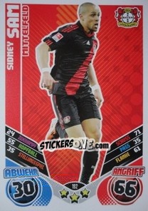 Cromo Sidney Sam - German Football Bundesliga 2011-2012. Match Attax - Topps