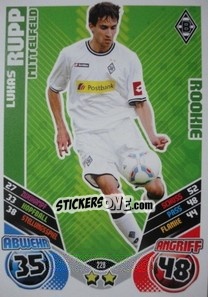 Sticker Lukas Rupp - German Football Bundesliga 2011-2012. Match Attax - Topps