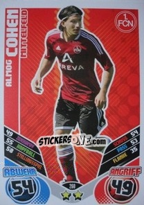 Sticker Almog Cohen - German Football Bundesliga 2011-2012. Match Attax - Topps