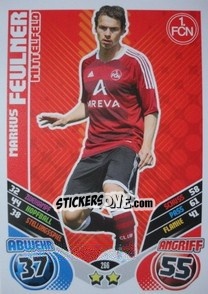 Cromo Markus Feulner - German Football Bundesliga 2011-2012. Match Attax - Topps