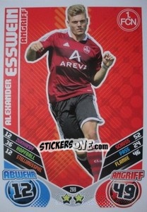 Sticker Alexander Esswein - German Football Bundesliga 2011-2012. Match Attax - Topps