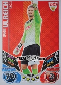 Sticker Sven Ulreich - German Football Bundesliga 2011-2012. Match Attax n. 289 - Topps