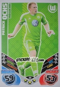 Sticker Patrick Ochs - German Football Bundesliga 2011-2012. Match Attax - Topps