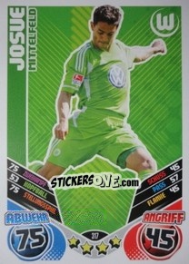 Sticker Josue - German Football Bundesliga 2011-2012. Match Attax - Topps