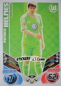 Sticker Patrick Helmes - German Football Bundesliga 2011-2012. Match Attax - Topps