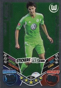 Sticker Srdjan Lakic - German Football Bundesliga 2011-2012. Match Attax - Topps