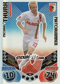 Sticker Michael Thurk - German Football Bundesliga 2011-2012. Match Attax - Topps