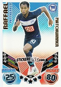 Sticker Raffael - German Football Bundesliga 2011-2012. Match Attax - Topps