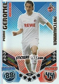 Figurina Pedro Geromel - German Football Bundesliga 2011-2012. Match Attax - Topps