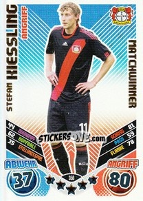Sticker Stefan Kiessling - German Football Bundesliga 2011-2012. Match Attax n. 356 - Topps